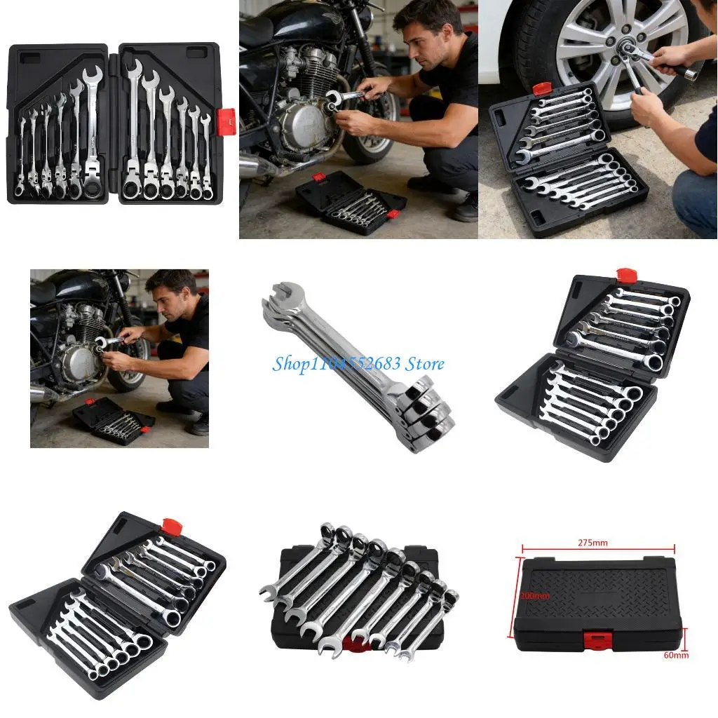 

Y6GD Pack of 12 Long Handle Handle Tool Three wheeled Tight Sectors and Lodged Screws