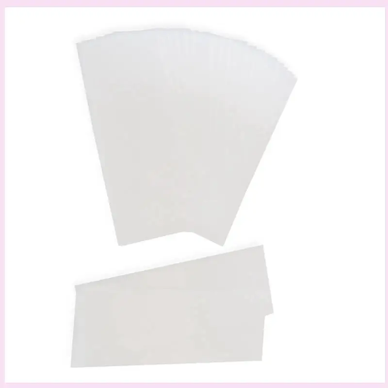 B25B DOLL WAX 800 шт. Бумага для депиляции Нетканая ткань для лица, шеи, рук, ног, тела, удаление волос, восковая бумага, косметические инструменты