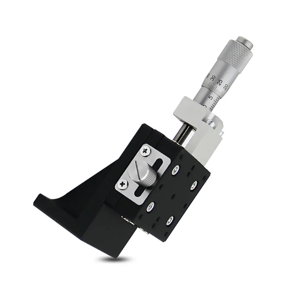 Z Axis 40 40mm LV40 Sliding Table Manual Displacement Vertical lift Fine Tuning Platform Cross Roller Guide linear bearing