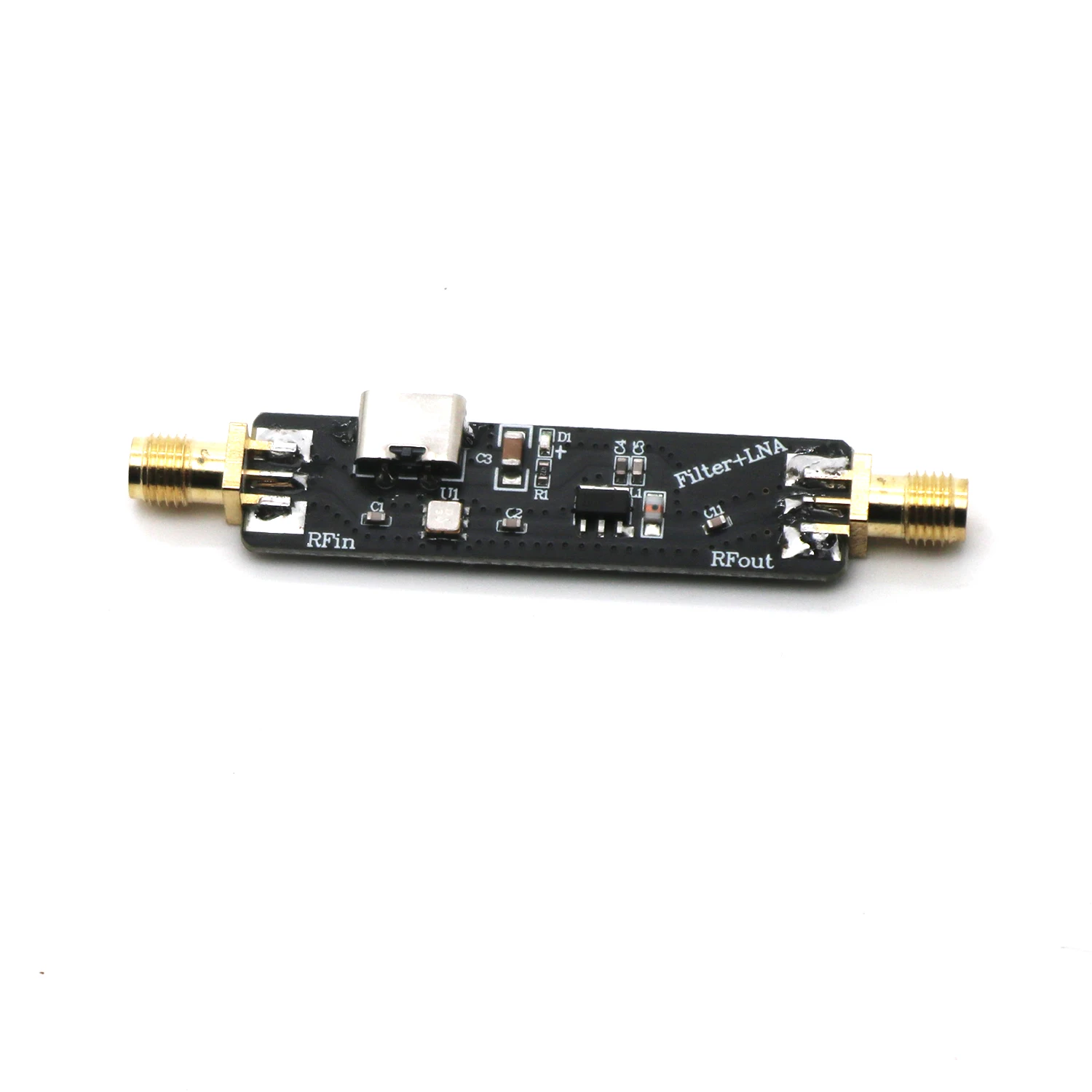 2IN1 BPF Filter LNA Low Noise Amplifier  433M 868M 915M 1090M 1.5G 2.4G 5.8Ghz Receiver signal SDR WIFI Walkie Talkie LORA Radio
