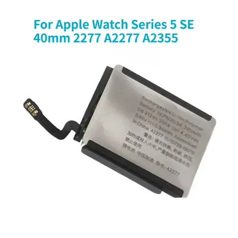 For Apple Watch Series 5 SE 40mm 2277 A2277 A2355 Smartwatch Replacement Battery