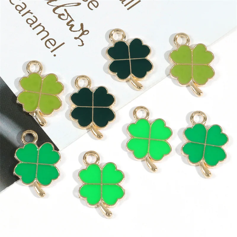 

Fashion Green Leaves Alloy Charms for Jewelry Making Handmade Diy Bracelet Earrings Necklace Pendant Jewelry Accessories 20pcs