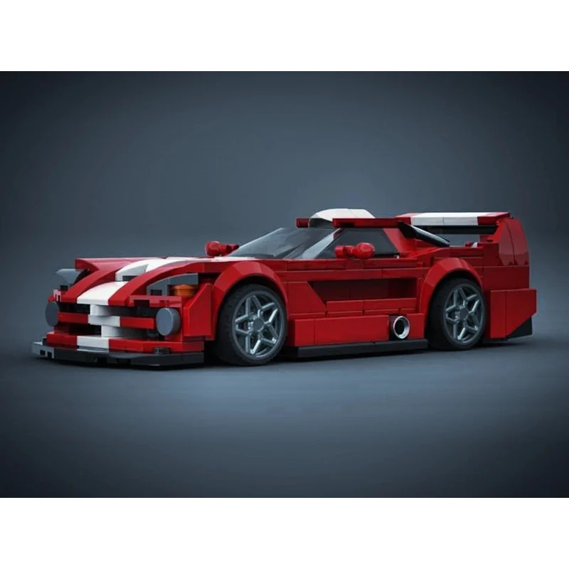 

380 деталей: Модель автомобиля MOC Le Mans Speed ​ ​ Конструктор GTS Concept Car: креативный развивающий подарок для детей