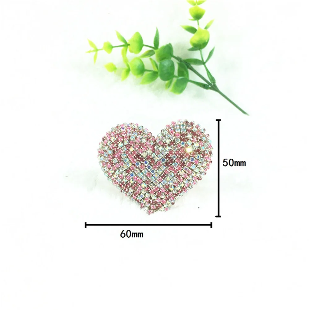 

Car Perfume Clip Diffuser Solid Aromatherapy Air Outlet Decor Heart Shape Rhinestone Girls Gift Mini Freshener