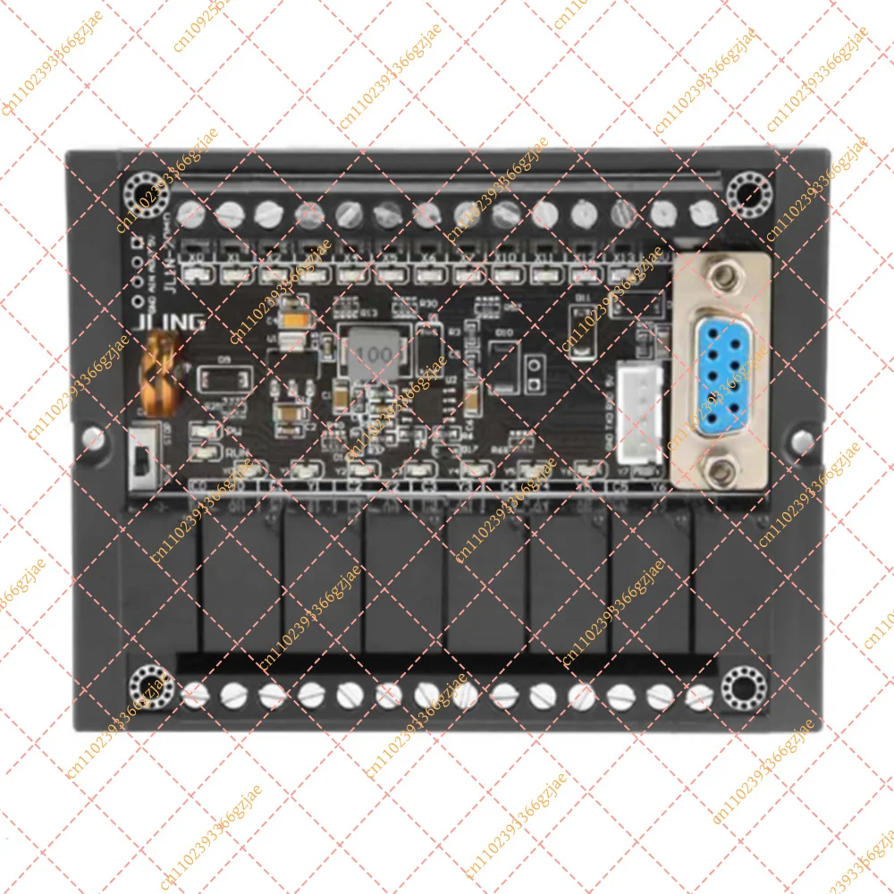 Quality Motor Controller PLC Programmable Controller FX1N TO 20MR Programmable Relay Delay Module with Shell Motor Regulator