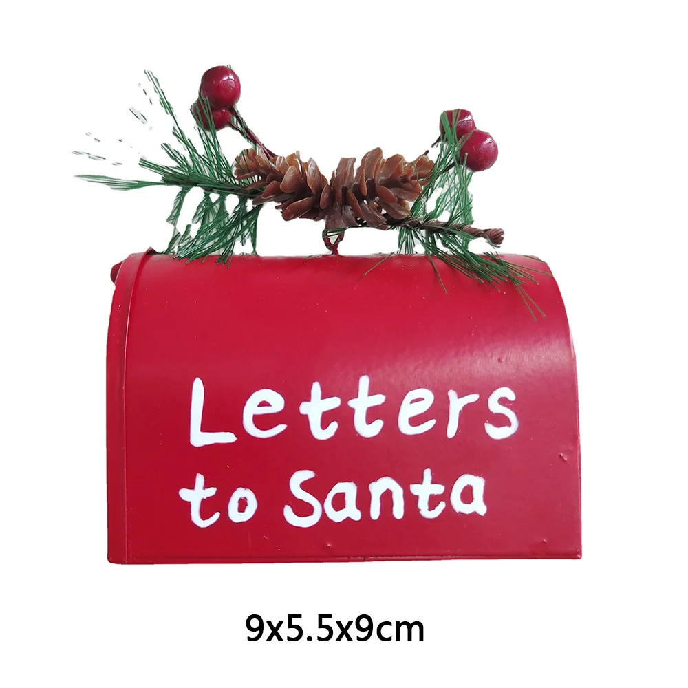 Kerstdecoratie Ornament Brievenbus Hangende Boomhanger Letter Naar Kerstman