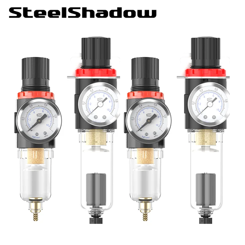 

AFR 2000 1/4 Pneumatic Filters AFR2000 Filter For Air Compressor Moisture Separator Pressure Regulator Oil Water separators Unit