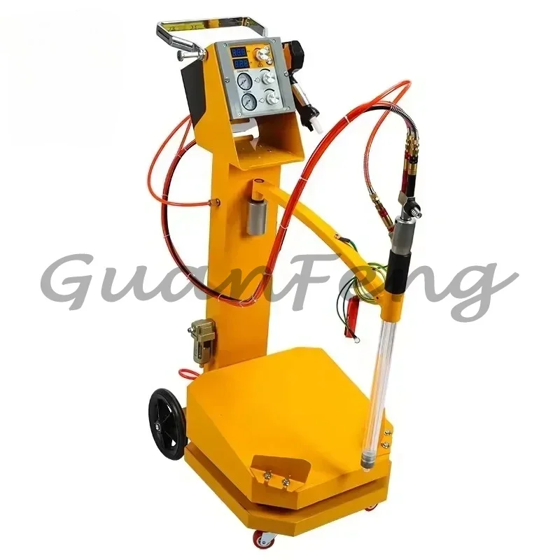 Industrial powder spraying intelligent electrostatic powder sprayer for spraying metal coatings