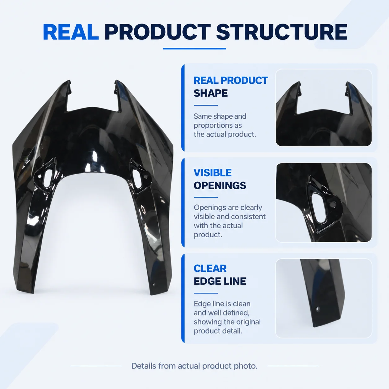 Front Fairing Upper Cowl Nose Cover Carbon Fiber Headlight Area Trim for Yamaha R9 YZF-R9 2026 Motorcycle Accessories Parts