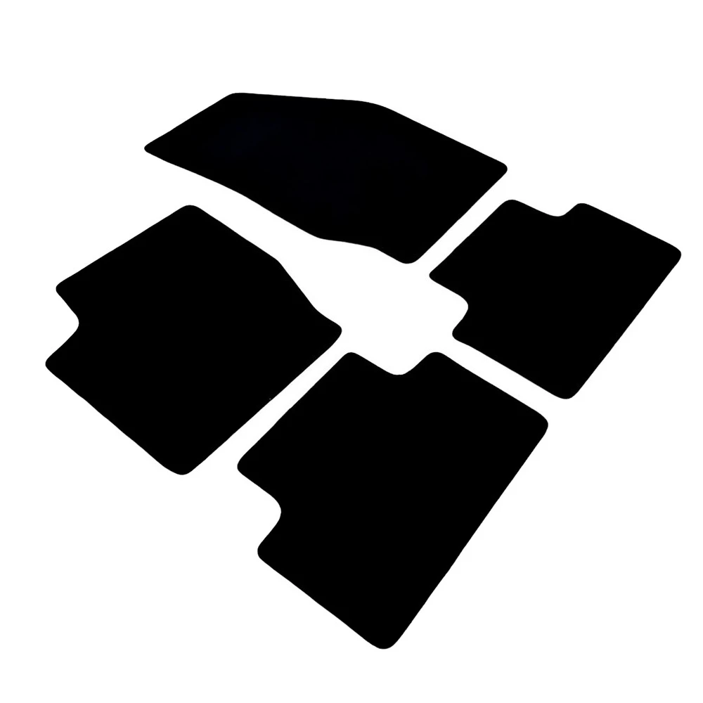 

Оригинальные автомобильные коврики велюр для Volvo XC90 2002-2013, водонепроницаемые черные ковровые коврики, авто вкладыши 4p