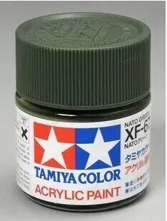 Water Based Paint TAMIYA 81767-81769 XF67-69 NATO Tank 3-color Camouflage Suit