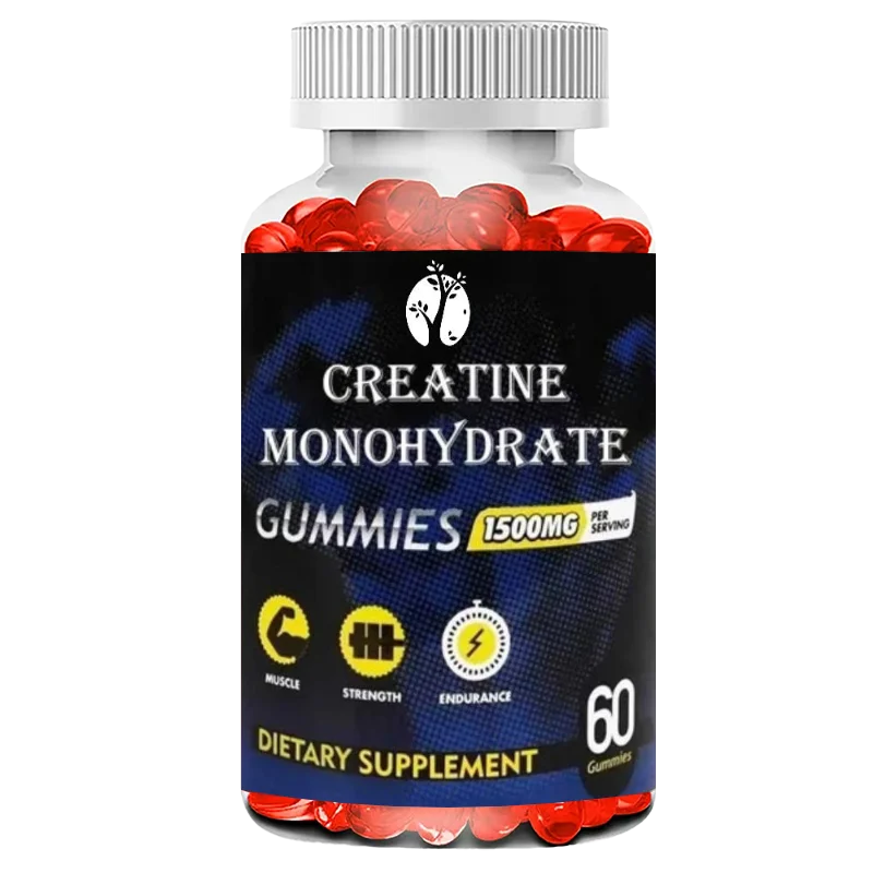 

Конфеты для кретинового моногидрата, креативная добавка на 1500 мг, используется для наращивания мышц, усиления сила и ускоренного восстановления.