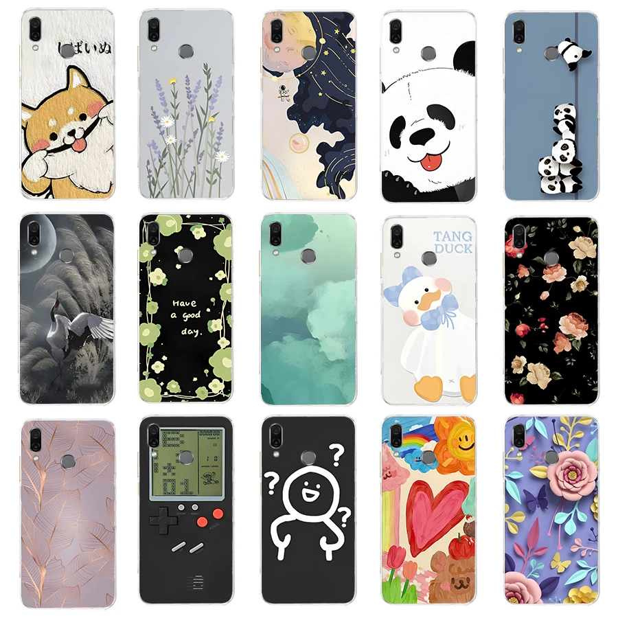 Case for Huawei P smart Z 2020 Case Soft Silicone TPU phone Back full protecive Cover Case Capa coque shell