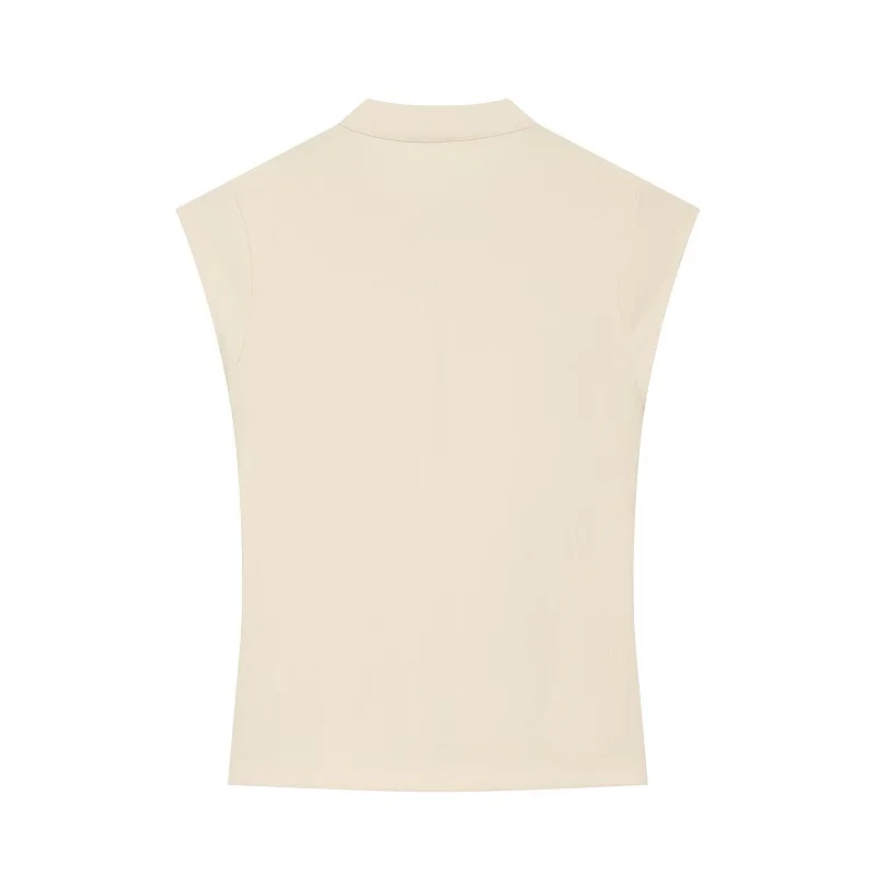 MUJER Tanktops mit chinesischem Knoten für Damen, Sommer, ärmelloses Weste-Top, Damen-Streetwear, Urlaubstop, Damen-Retro-Top, figurbetontes Top für Damen – Detail 4