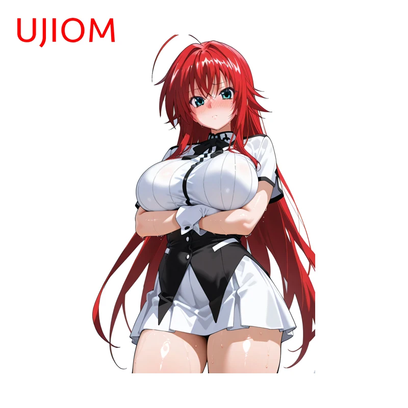 UJIOM Rias Gremory Waifu Wall Sticker High Quality Scratch Proof Cupboard Game Room Decal Art DIY Home Veneer Decoration