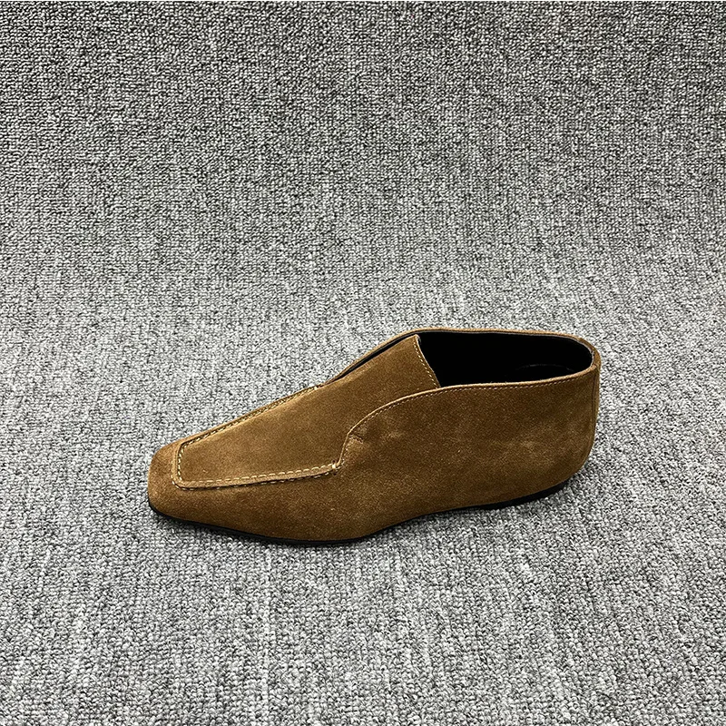 High Quality French Flats Women Shoes Retro Comfortable Versatile Ladies Shoes Spring Autumn Woman Fashion Brand Designer Shoes
