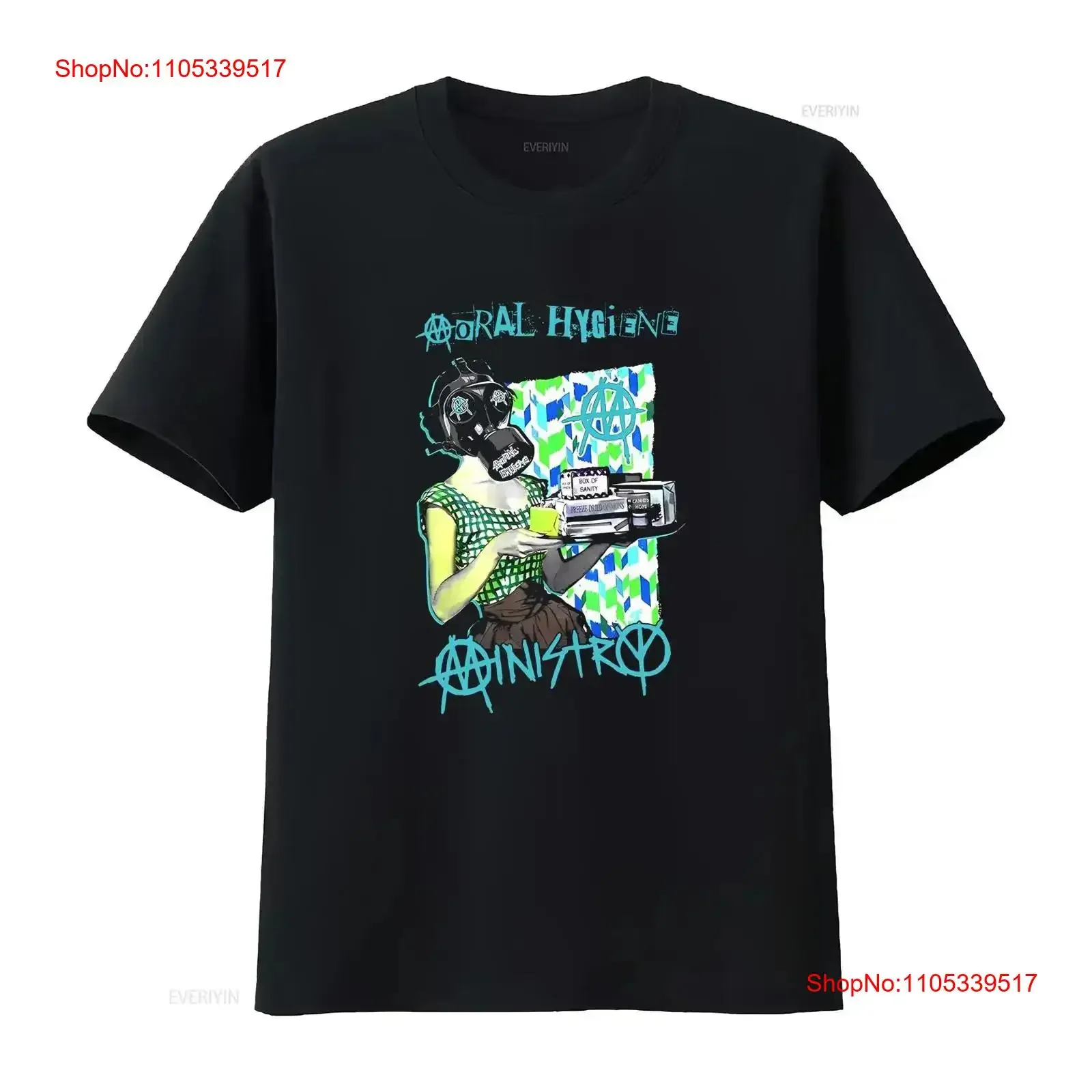 ministry moral hygiene T Shirt vintage Washed designer clothes graphic Stylish Stretched Casual Soft homme Slightly Versatile