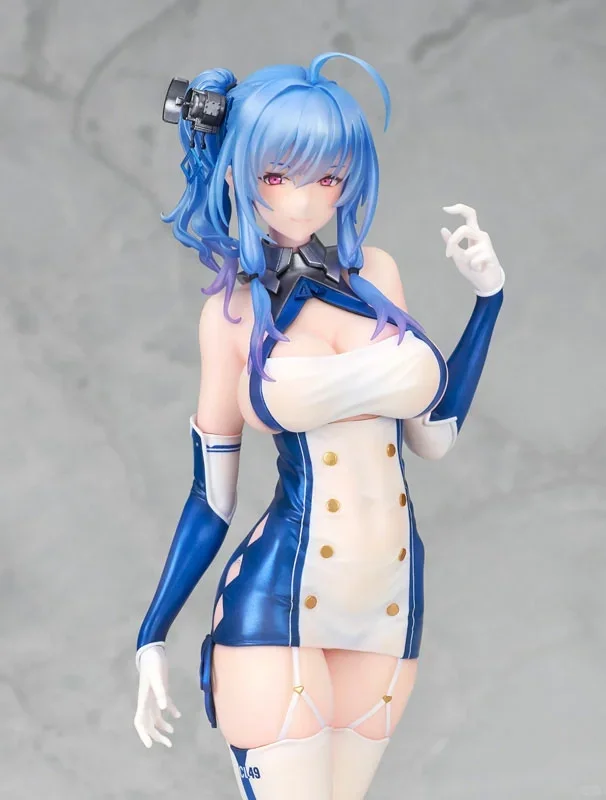

Azur Lane персонаж Uss St Louis Ice Blue красивая фигурка девушки модель игрушки настольная коллекция украшения игровая периферия