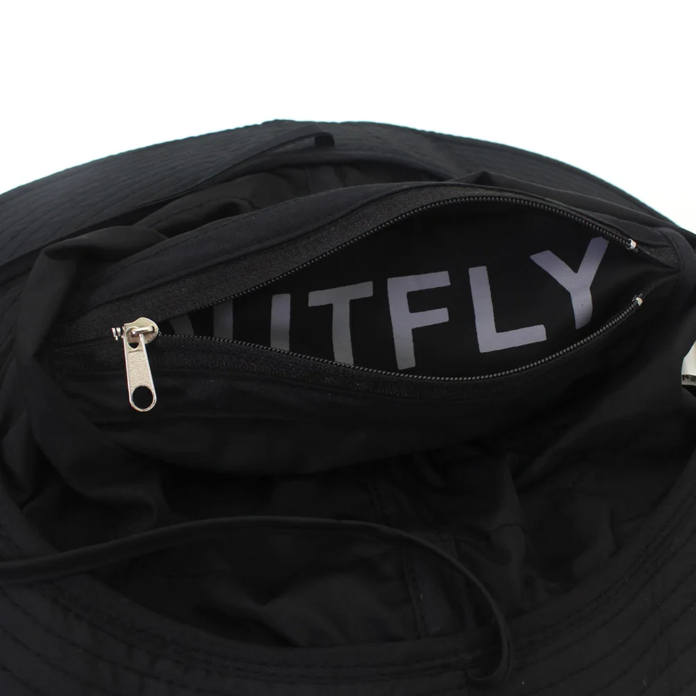 

Bucket Hat for Women Foldable Hats Sun Waterproof Outdoor Black Protection Wide Brim