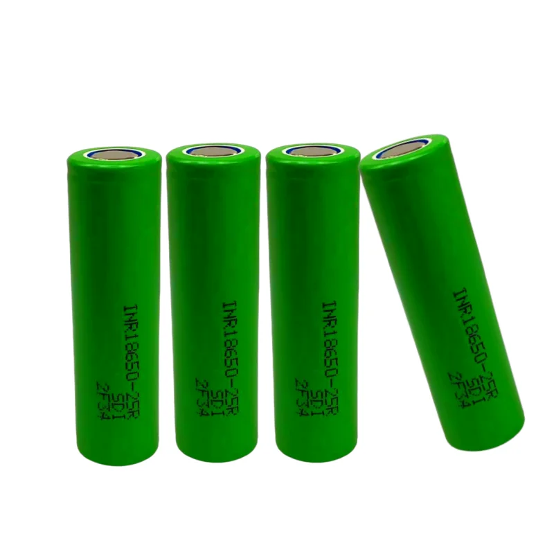 INR18650 lithium-ion rechargeable battery, 25R, 3.7V 2500mAh suitable for battery pack assembly, drone and other areas