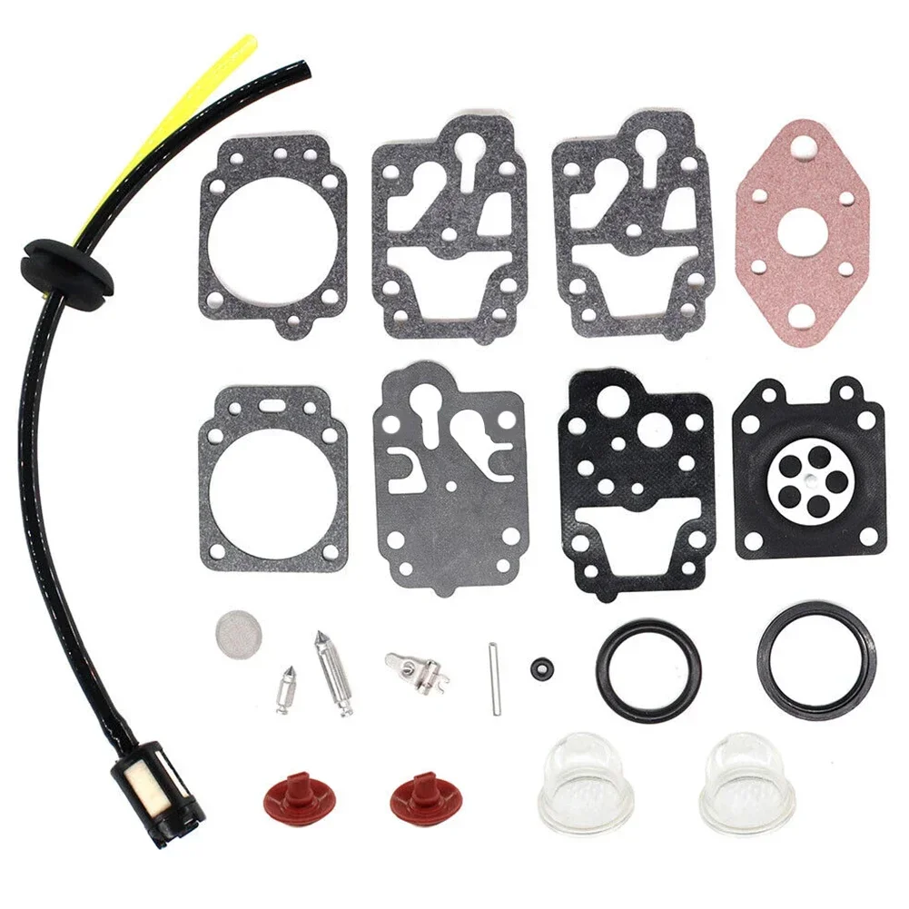 1Set Carburetor Carb Repair Kits Brush Cutter Gasket  For ALKO BC410 BC4535 BC4125 Brushcutter Membrane Repair Kit