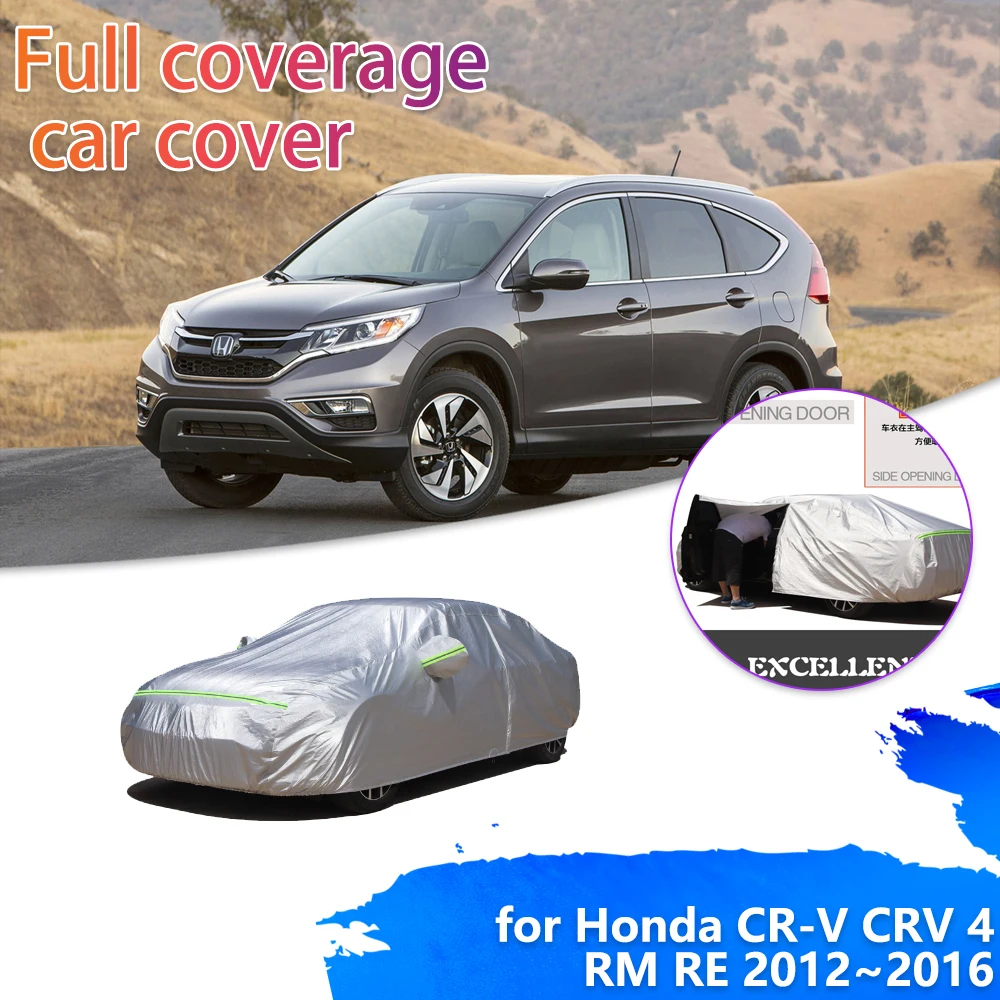 for Honda CR-V CRV 4 RM RE 2012~2016 2013 2014 Full Coverage Car Cover Outdoor Exterior Snow Cover Sunshade Dustproof Accessorie