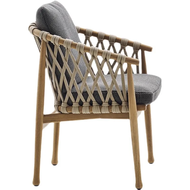 طاولات وكراسي ترفيهية، وشرفات في الهواء الطلق، وأثاث كرسي طعام مقاوم للماء وواقي من الشمس #1