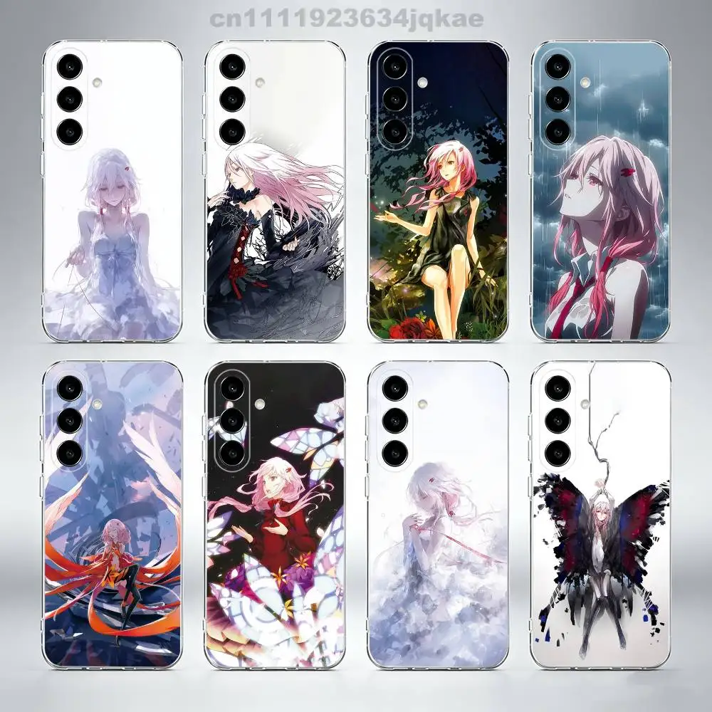 G-Guilty C-Crown Phone Case For Samsung S25,24,21,22,23,S30,Ultra,S20,Plus,Fe,Lite,Note,S10,S9,transparent Soft Shell