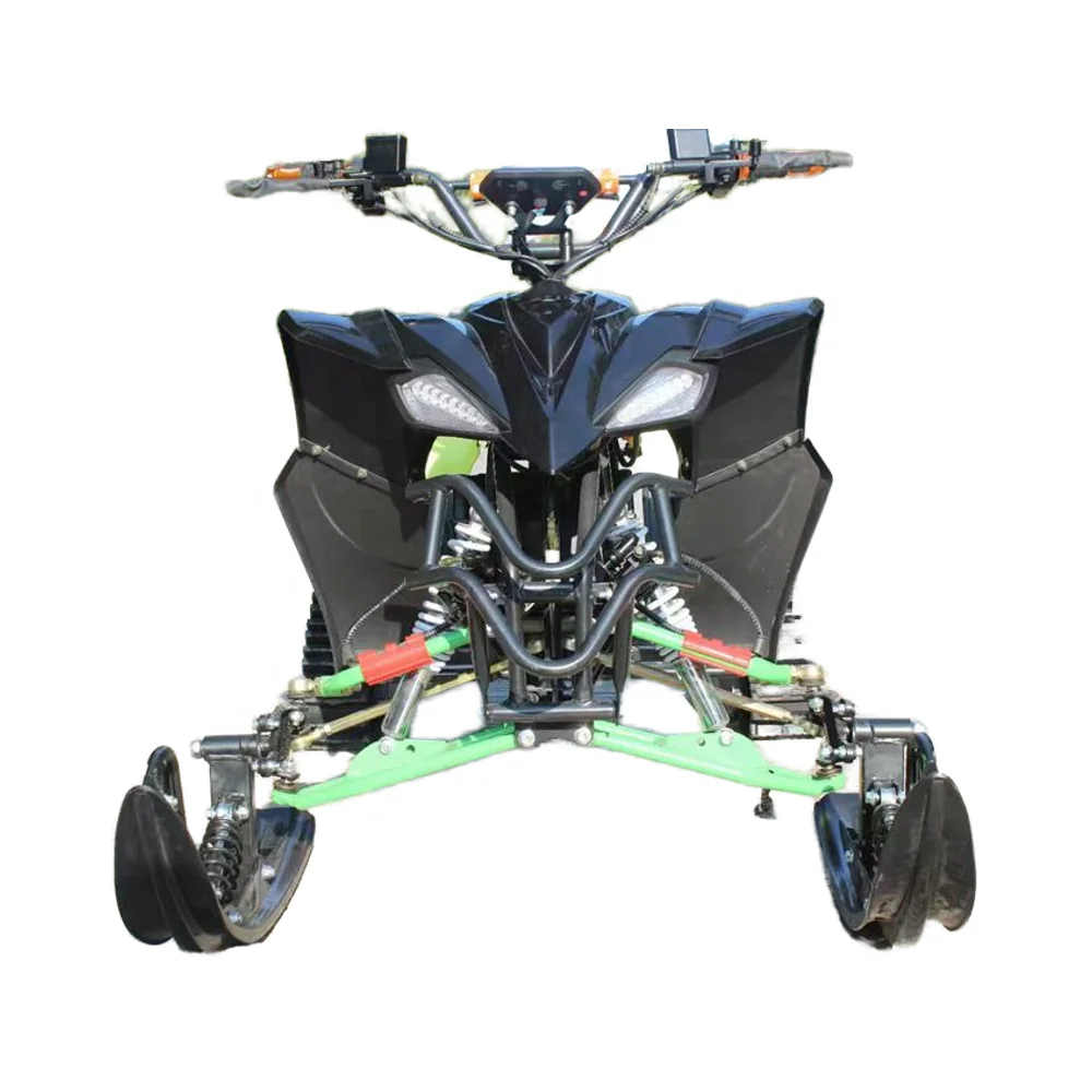

60v 1000w Electric Snowmobile Quad Bike with Automatic Shaft Drive Transmission System 100-200kg Payload 50Km/h Speed