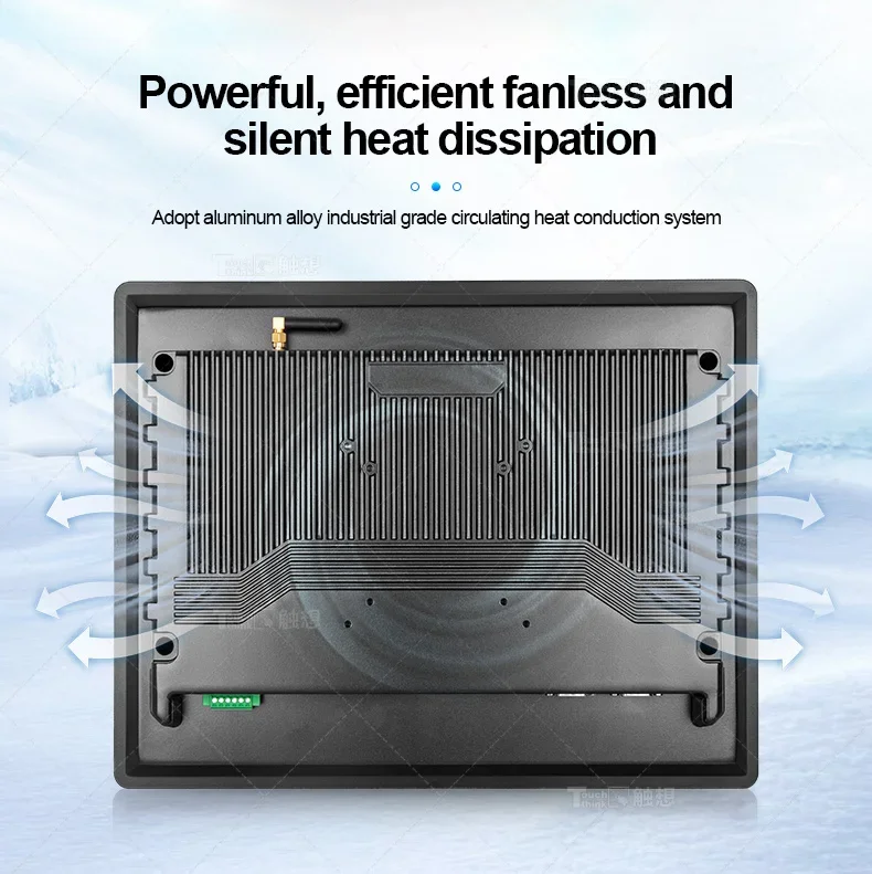 Embedded Android Industrial Fanless Industrial Touch Panel  Price With Expansion Slot Computer