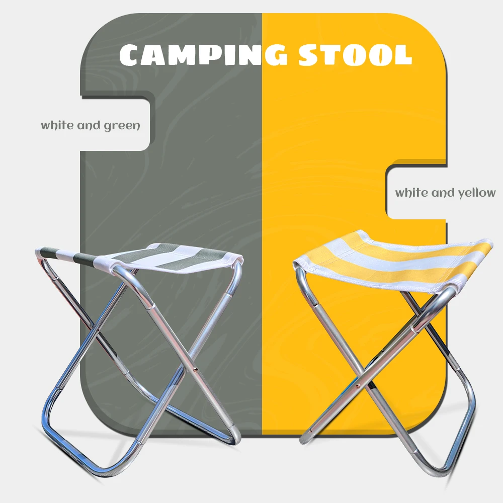 Hocker Klappstuhl Outdoor Camping Wanderausrüstung Fußstütze Campstol Fishing Camp Lightweight