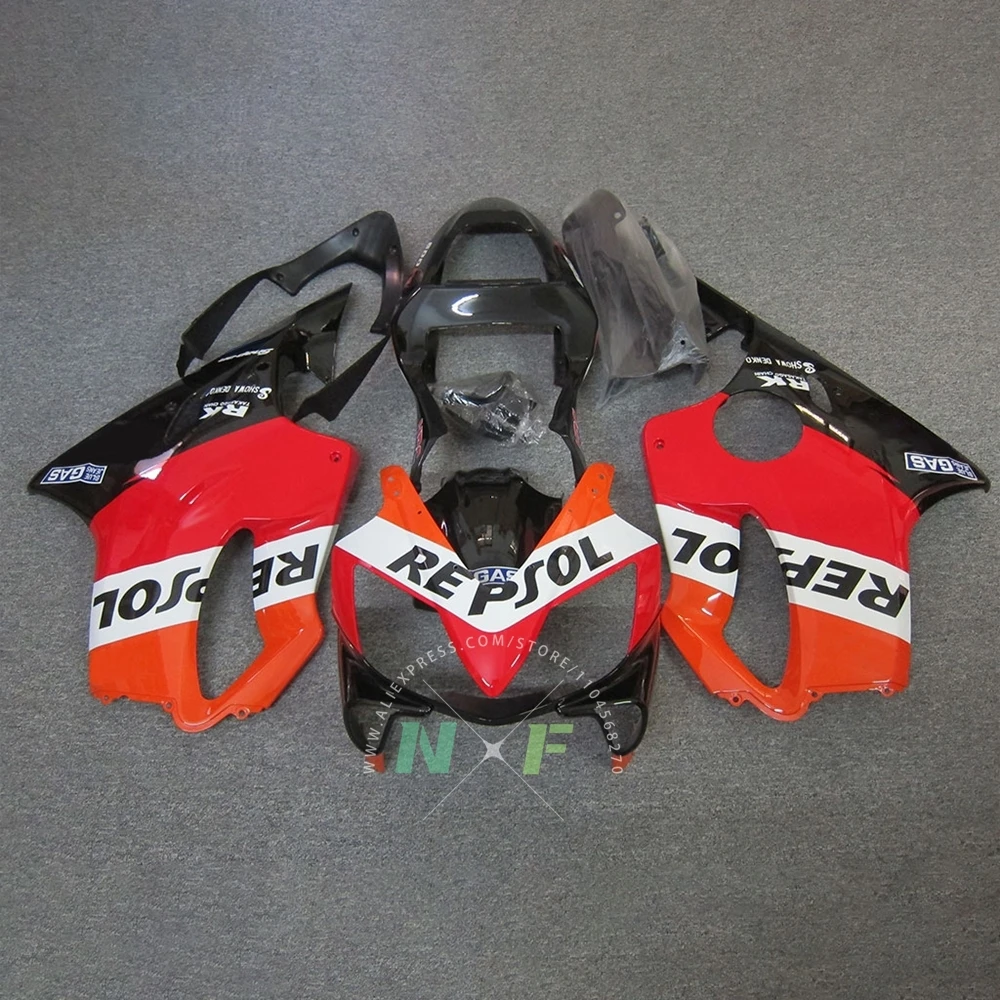 Fairing Kit Motorcycle CBR600F4i 2001 2002 2003 ABS Painted Fairings Injection Molding Fit for Honda CBR600 F4i 01 02 03