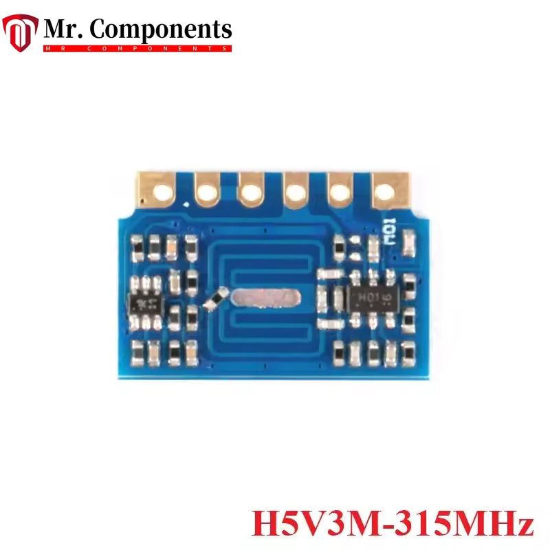 1PCS H5V3M 315MHz H5V4D 434MHz Modulo ricevitore telecomando senza fili Supereterodina RF per casa intelligente ASK FAI DA TE elettronico
