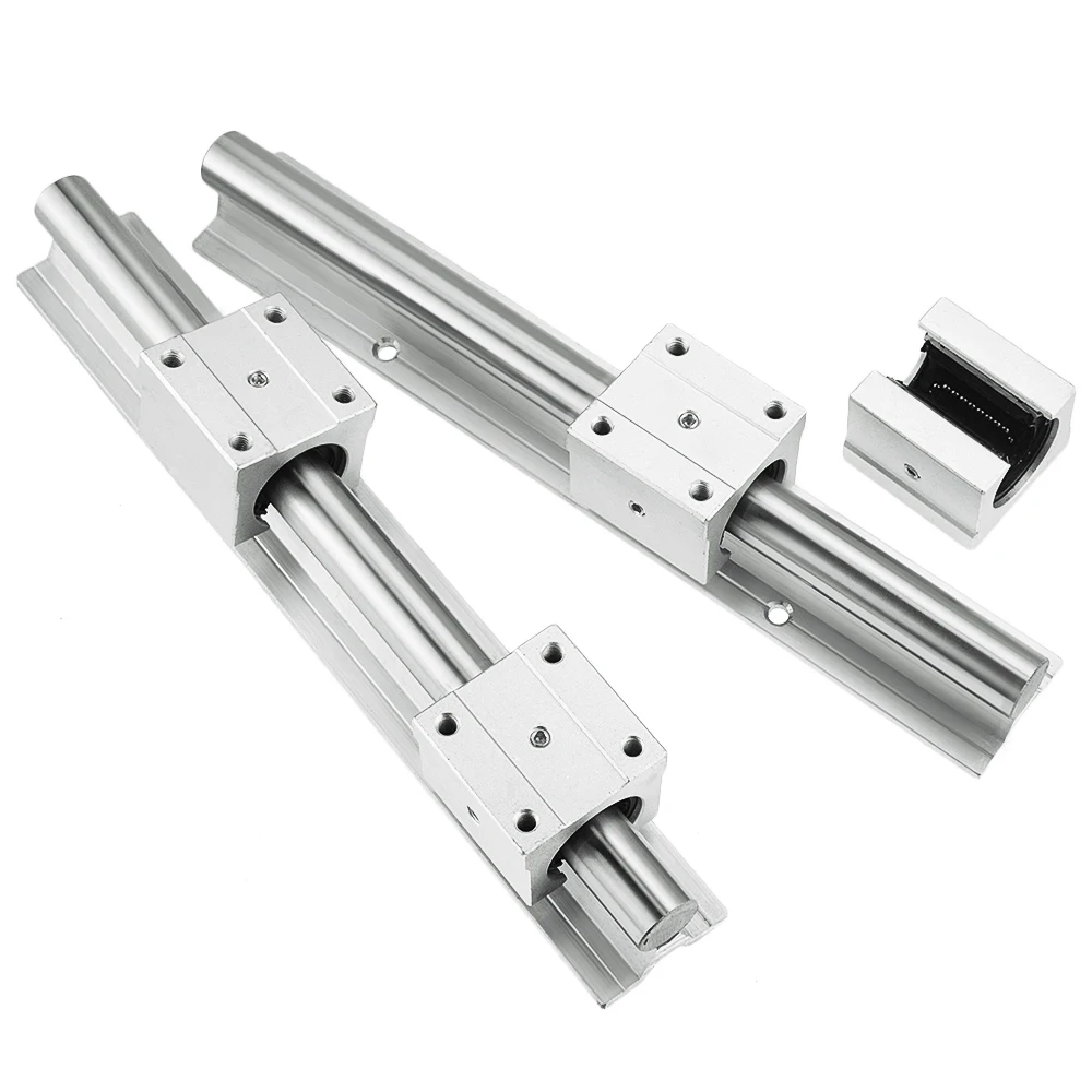 

1pcs Linear Rail SBR30 Linear Guideway Rail and 2pcs Sbr30uu Carriage Bearing Blocks for Automated Machines
