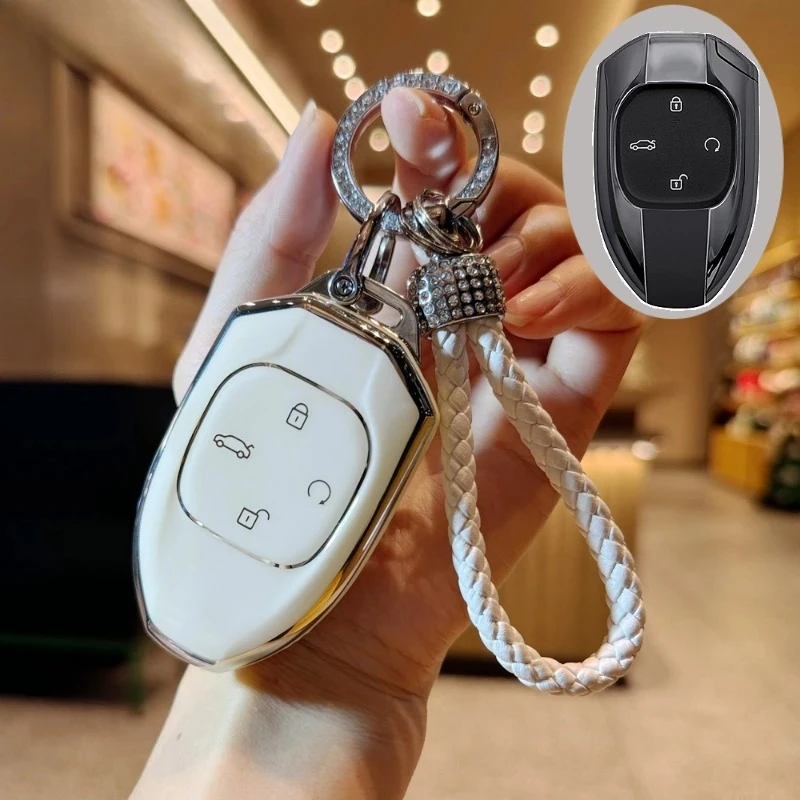 

Чехол для ключей от машины Trumpchi Empow J11 J12 J13 J14 J15 J16 GS8, чехол для дистанционного управления, сумка, держатель для ключей, аксессуары