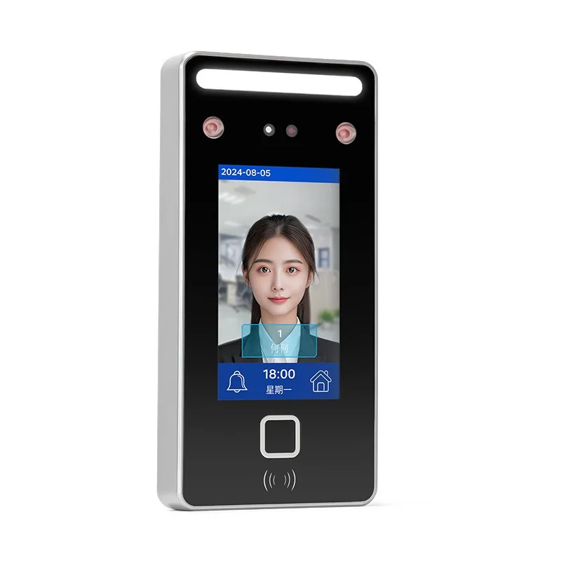 AI dynamic facial recognition attendance machine clock in machine can network access control machine