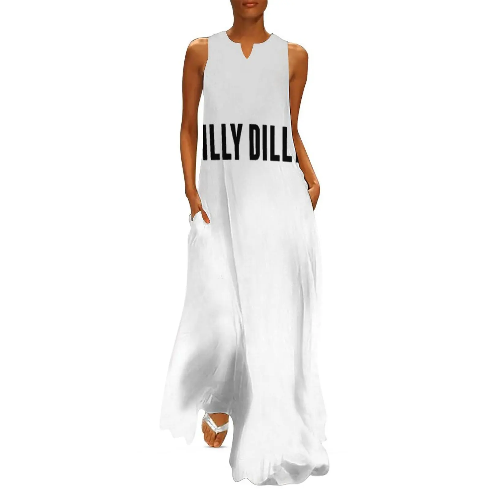 dilly dilly Long Dress summer dress loose summer dress sensual sexy for women Women long