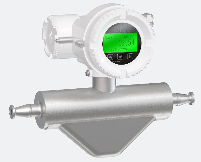 Digital Coriolis Mass Flow Meter Stainless Steel   for Air Water Gas Support Custom
