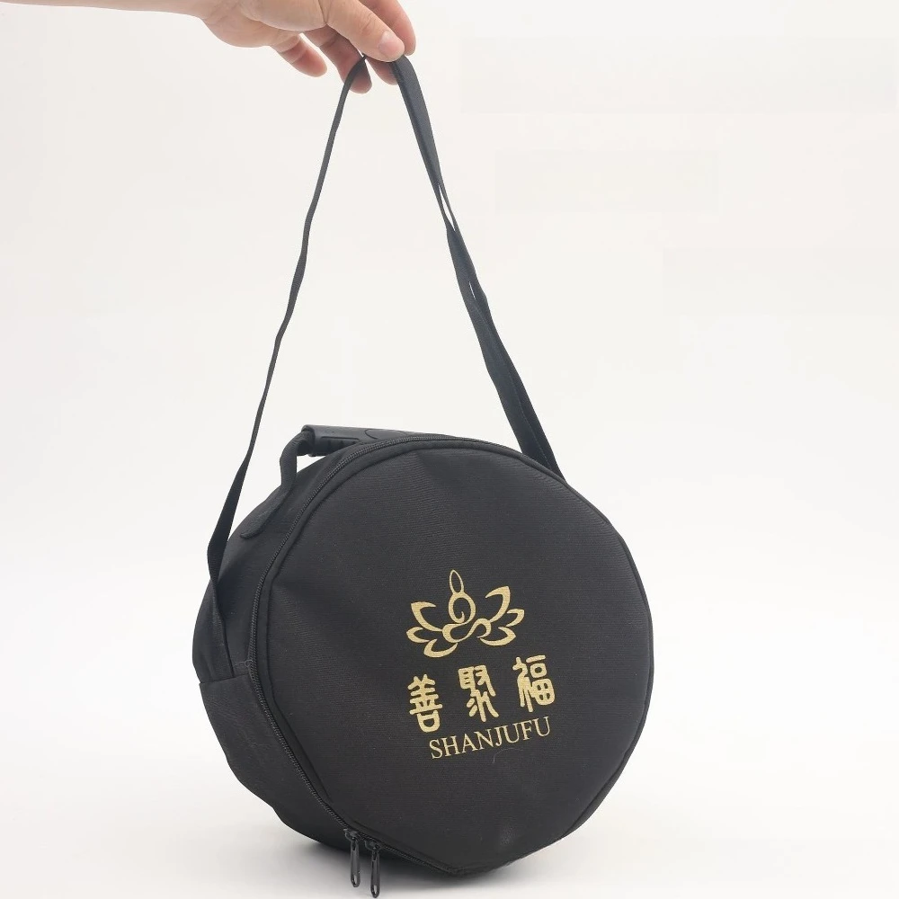 Oxford Cloth Tibetan Singing Bowl Bag Multiple Sizes Portable Storage Bag for Singing Bowls Musical Instruments Accessories