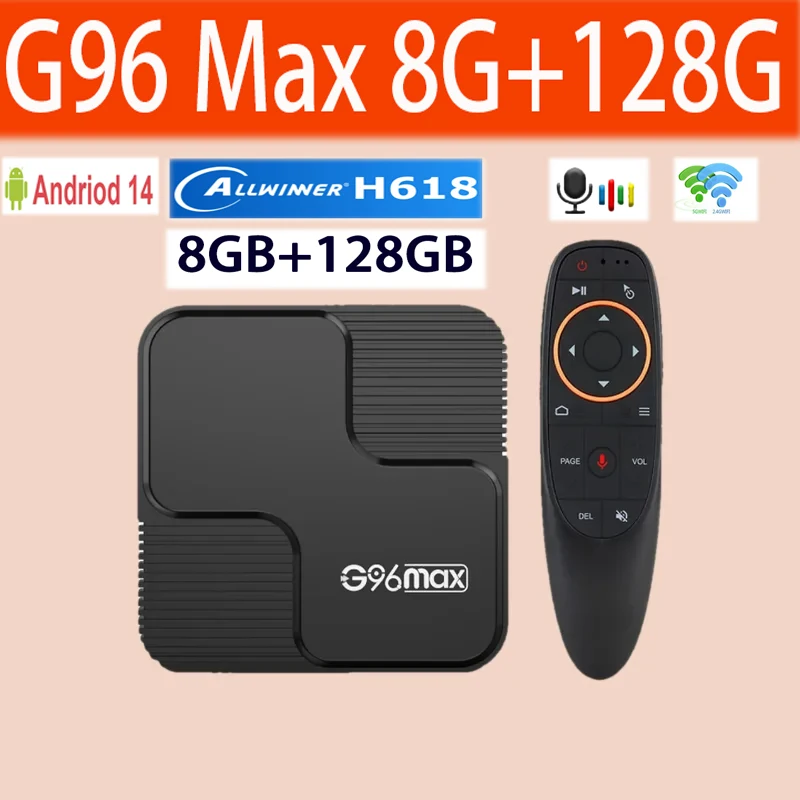 G96 Max Smart Tv Bo… - image