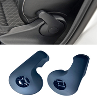 New Black Front Seat Adjusting Recline Handle Knob For VW Jetta MK6 A6 UP! 2017 Nivus Skoda Rapid Citigo 1S0881605B 1S0881606B