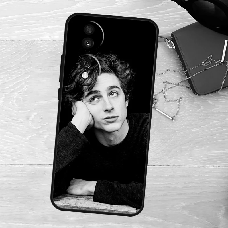Timothee Chalamet Actor Funda For Honor Magic 7 6 5 8 Lite 200 400 600 Pro 70 90 X8b X8c X9a X9b X9c X9d Win RT Case