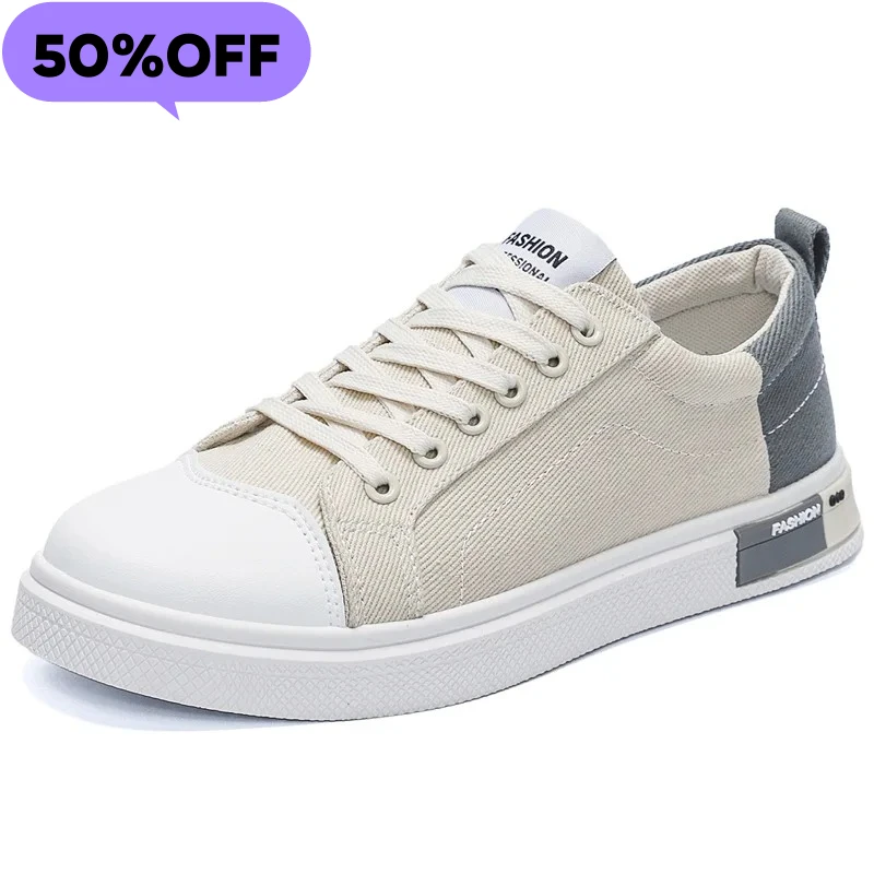 

2026 Lightweight Breathable Men Shoes New Canvas Shoes Comfortable Wear Resistant Fashionable Men Casual Sneakers
