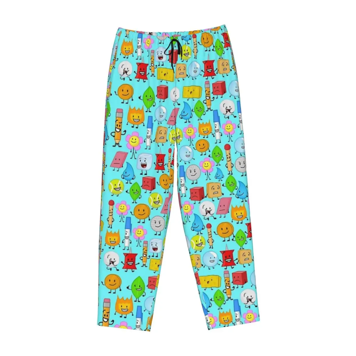 

Custom Bfdi Women Pajama Pants Lounge Sleep Sleepwear Bottoms with Pockets