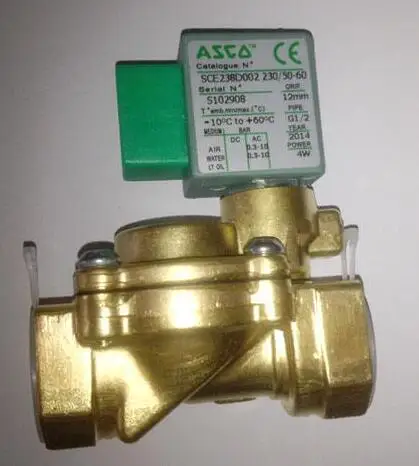 

ASCO Catalogue N Solenoid valve SCE238D002 230/50-60 24DC SCE238D004