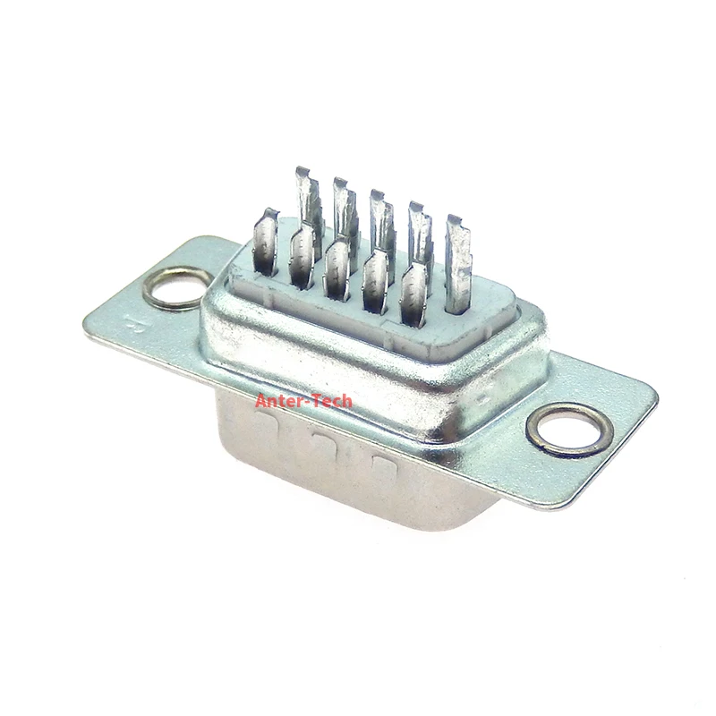 5 sztuk D-SUB DB15 15 Pin kobieta mężczyzna VGA złącze wtykowe Adapter 3 wiersz typ lutowania mężczyzna kobieta wtyczka przejściówka do gniazda