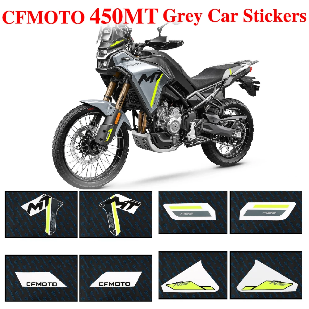 FOR CFMOTO 450MT Original Motorcycle Accessories Sticker 450MT CF400-8-8A Shell Guard Cover all car decal stickers