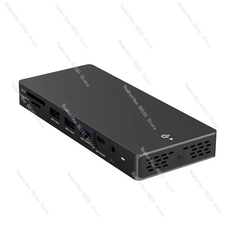 Advanced 8K 30Hz Type C Docking Station Multi Screen Different Display HDMI 2.1 DP 1.4 Laptop Expansion Hub USB Splitter Adapter