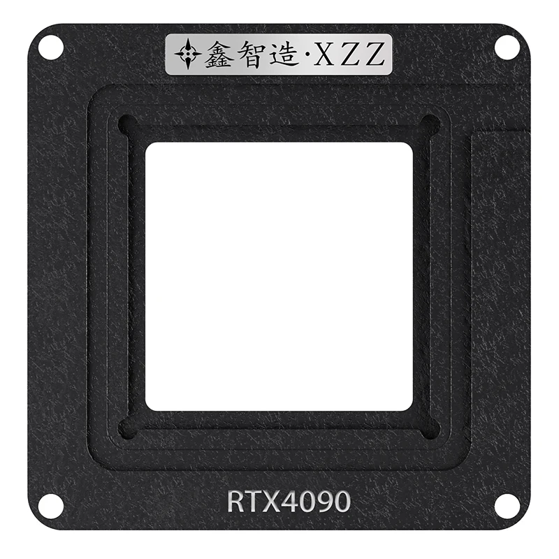 XZZ RTX4090 BGA Reballing Stencil, Tin Planting Platform, Mobile Phone Mainboard, NAND Hard Drive IC Chip Template, Solder