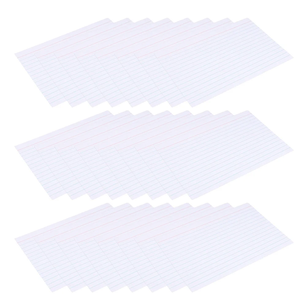 

200Pcs Index Cards Lined White Ruled Flashcards Blank Notes for Study College School Nursing Flash Cards Stationery Organization
